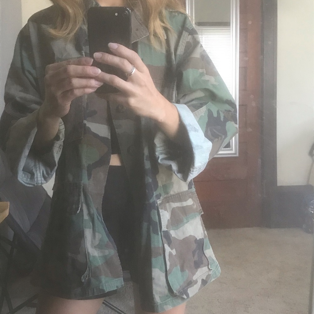 army camo jacket
